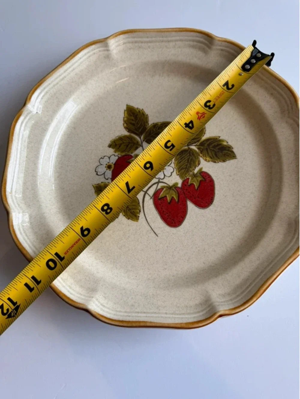 Vintage Mikasa Strawberry Festival EB 801 Dinner Plate 11